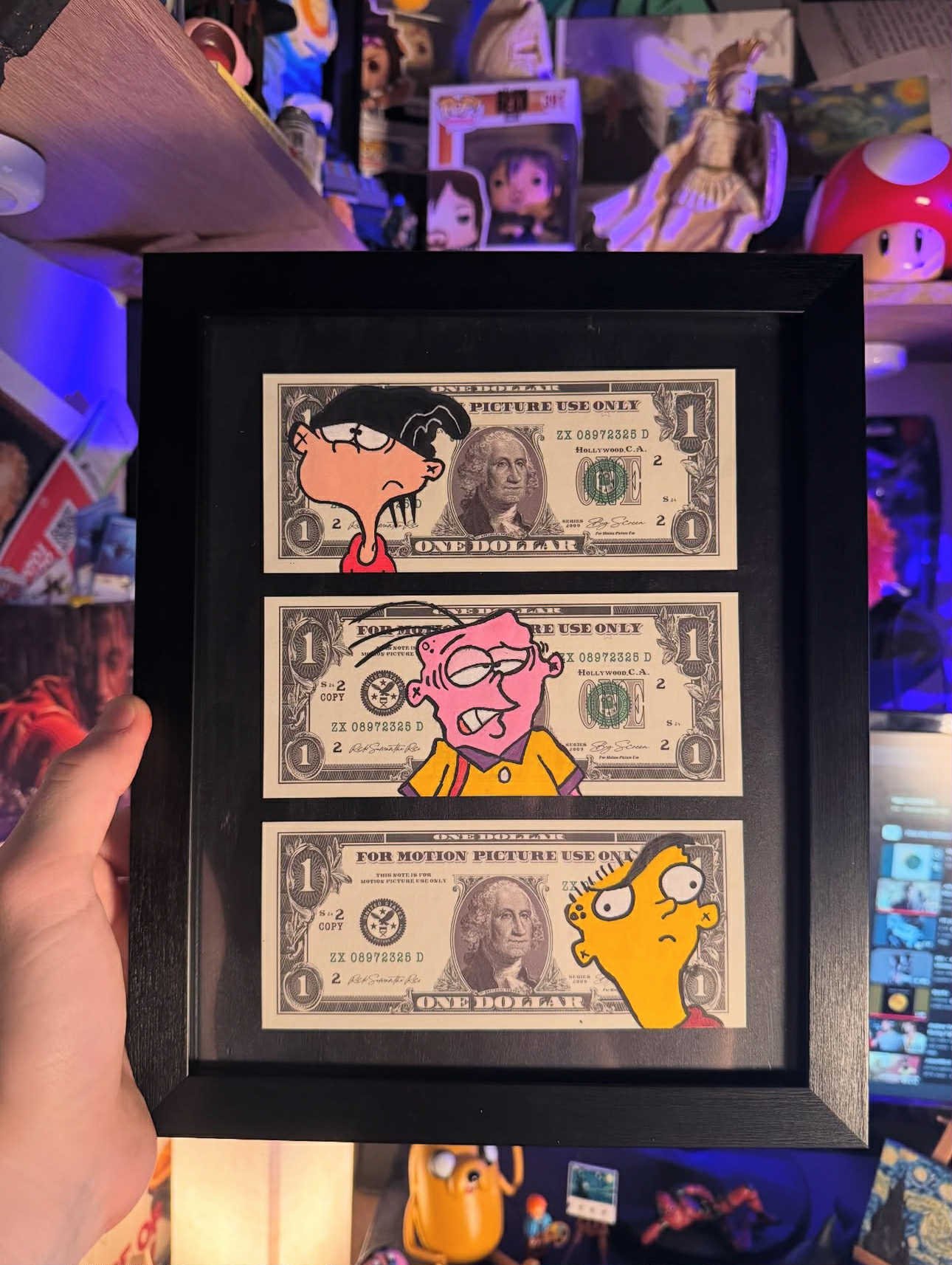 Ed Edd n Eddy - Custom Dollar Bill