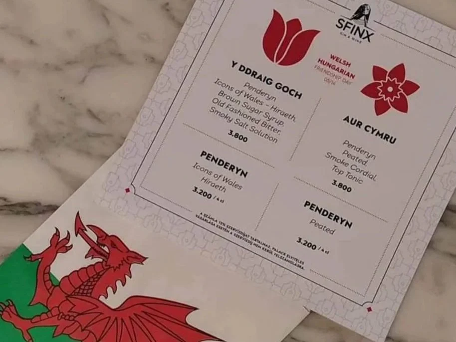 Welsh cocktail night in Budapest, 2023