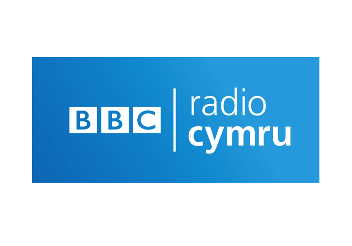BBC Radio Cymru logo with a blue background and white text.