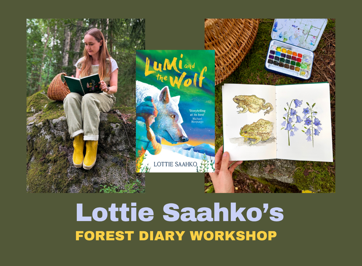 Sat 26th Sept - Lottie Saahko: Forest Diary Workshop (ages 9+)
