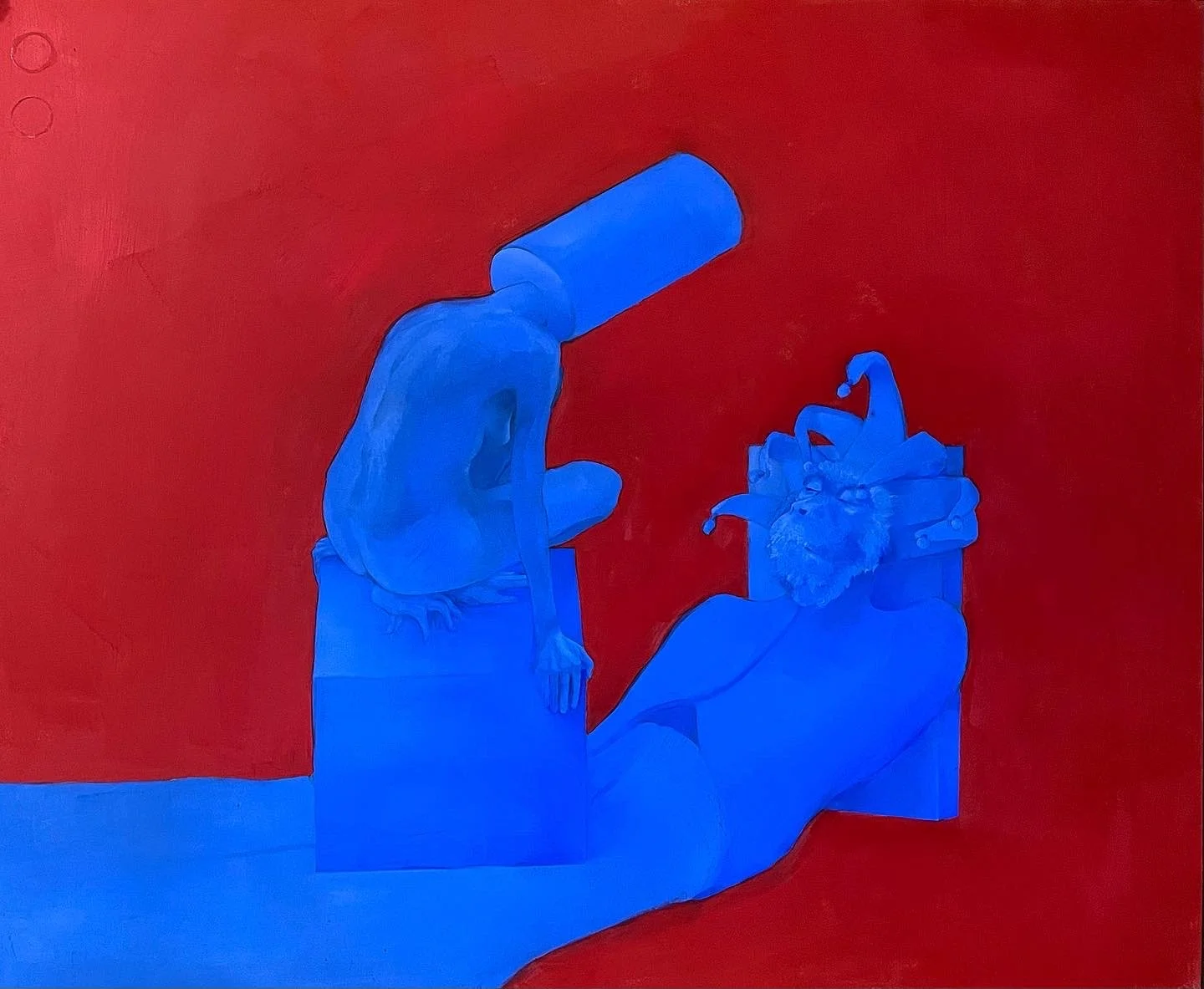 You're blue, Look at ya!