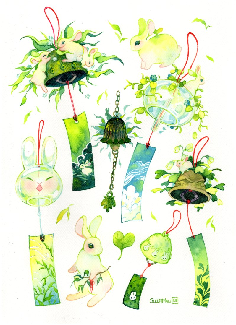Wind chime time - small - by SleepiMali.jpg