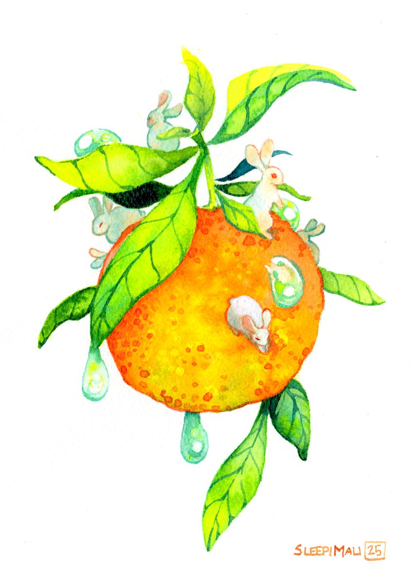 Orange buns - by SleepiMali - small.jpg