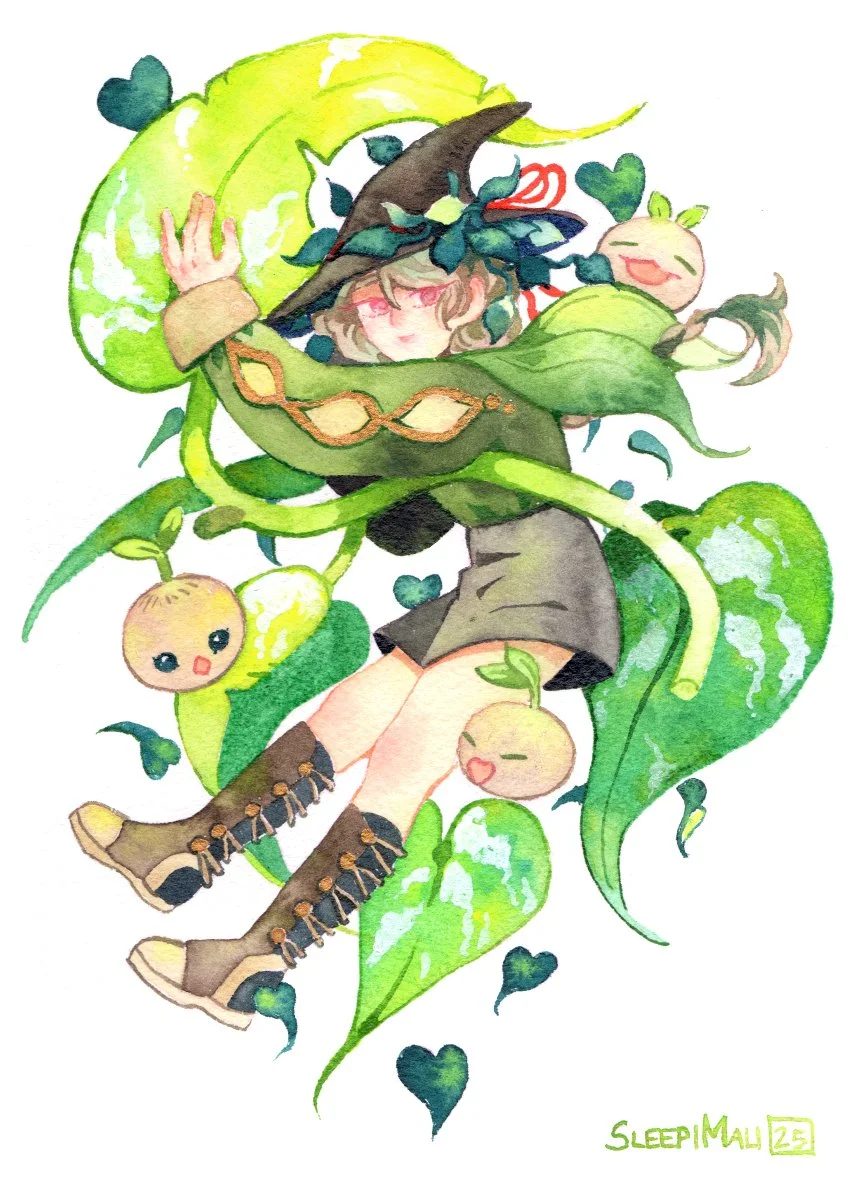 Plant Witch - by SleepiMali - small.jpg
