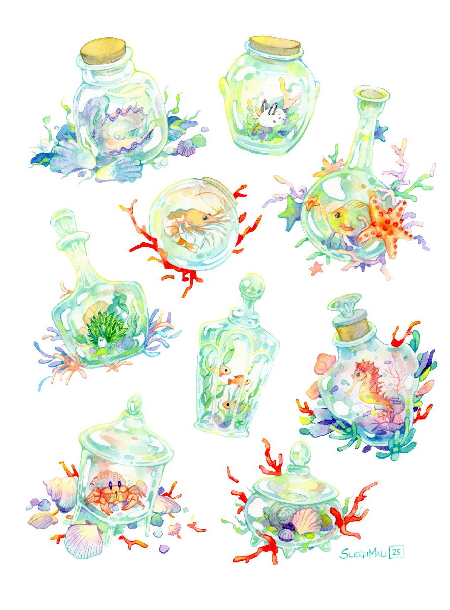 Ocean Treasures - by SleepiMali - small.jpg