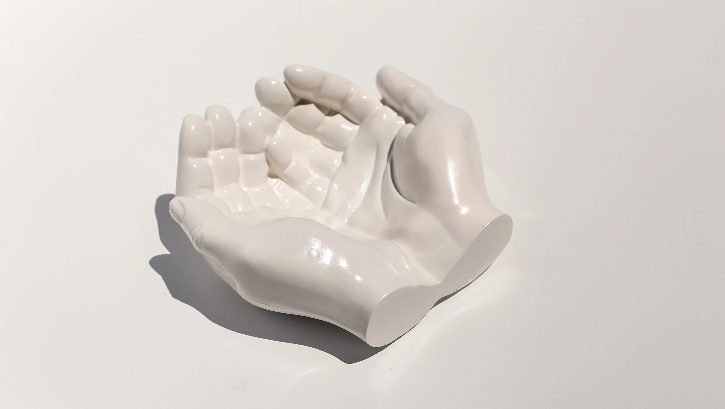 Unity Hands Eco-Resin Sculpture