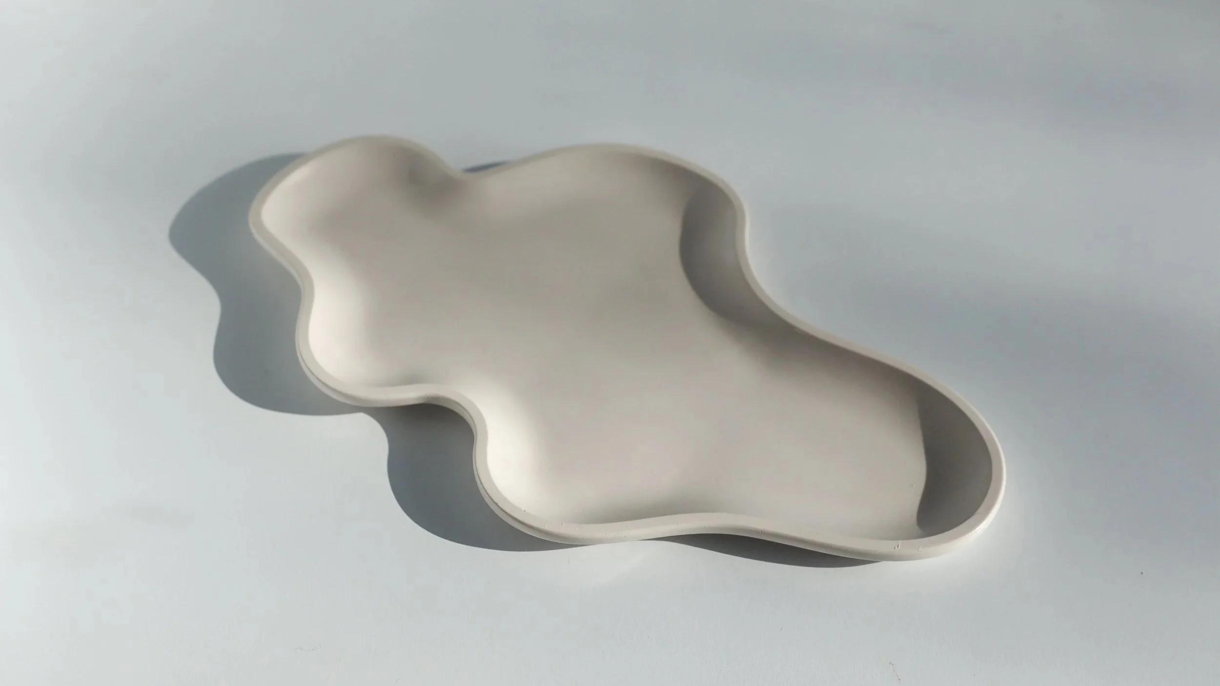 Irregular Tray - Beige