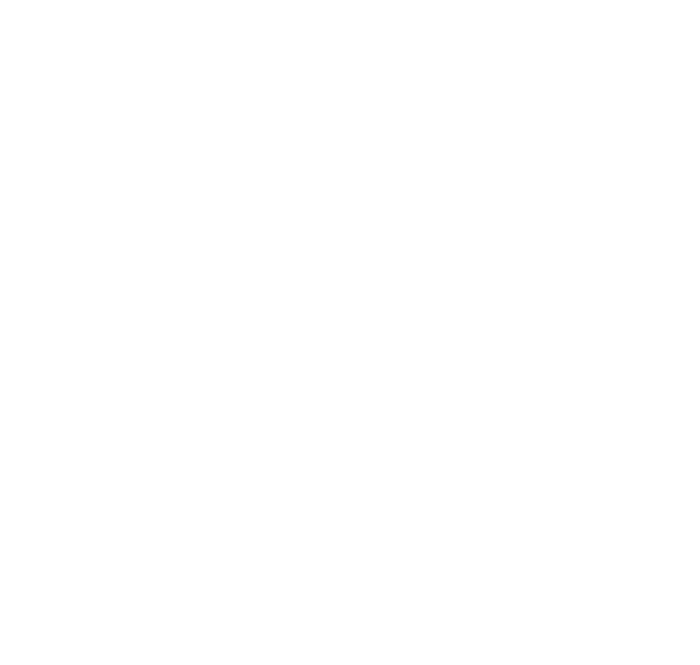 Black background with two white curved, brushstroke-like lines crossing each other.