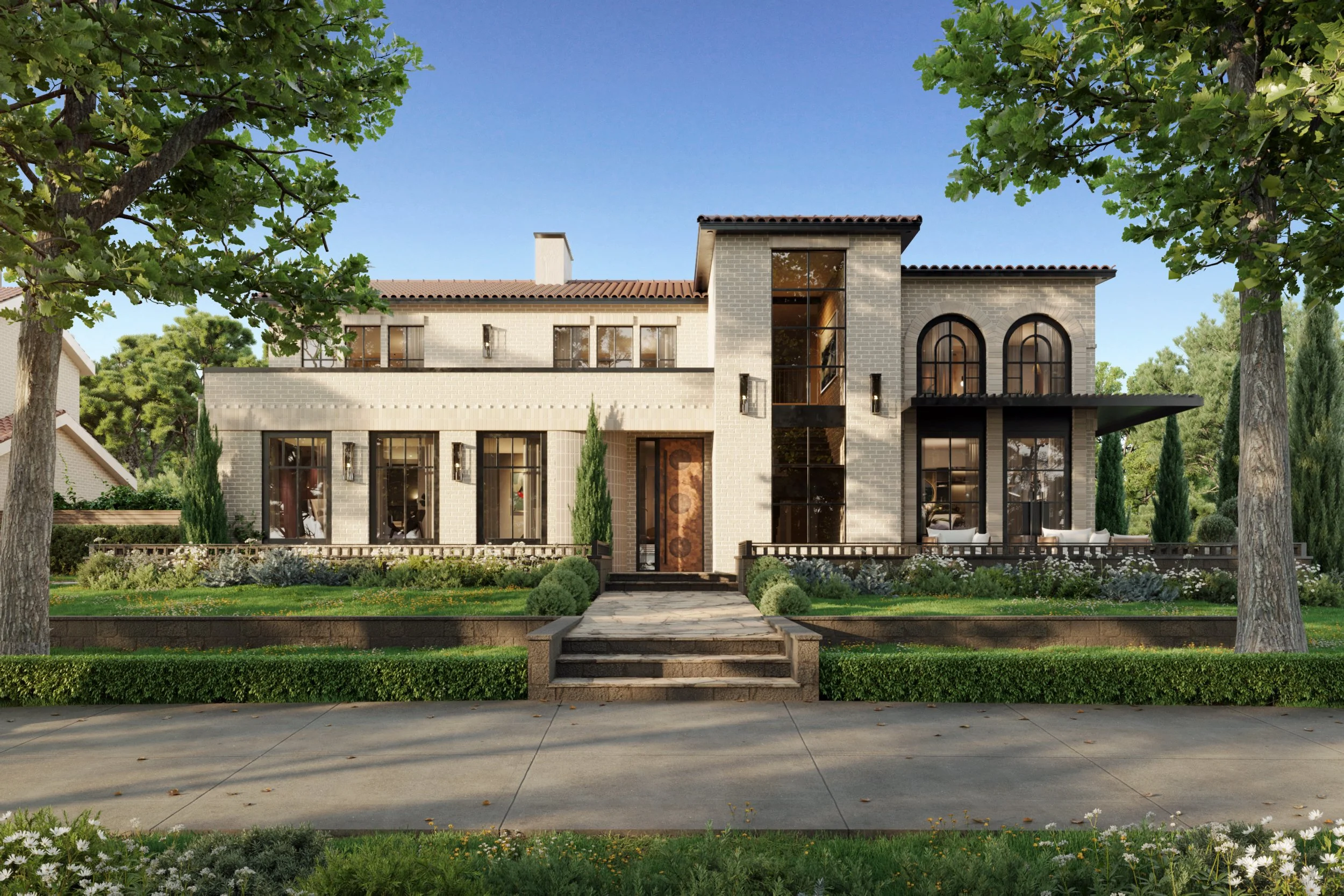 Fitzpatrick Residence exterior, designed by Dinnes Studio Architects