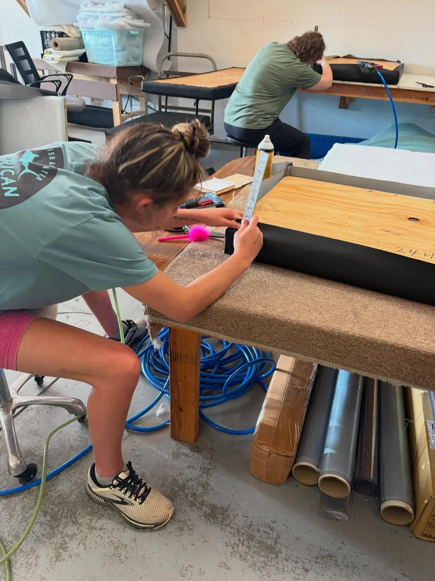 It was an EPIC week at Tri State Upholstery!! Everyone hard at work and so excited to share what we&rsquo;ve been working on!