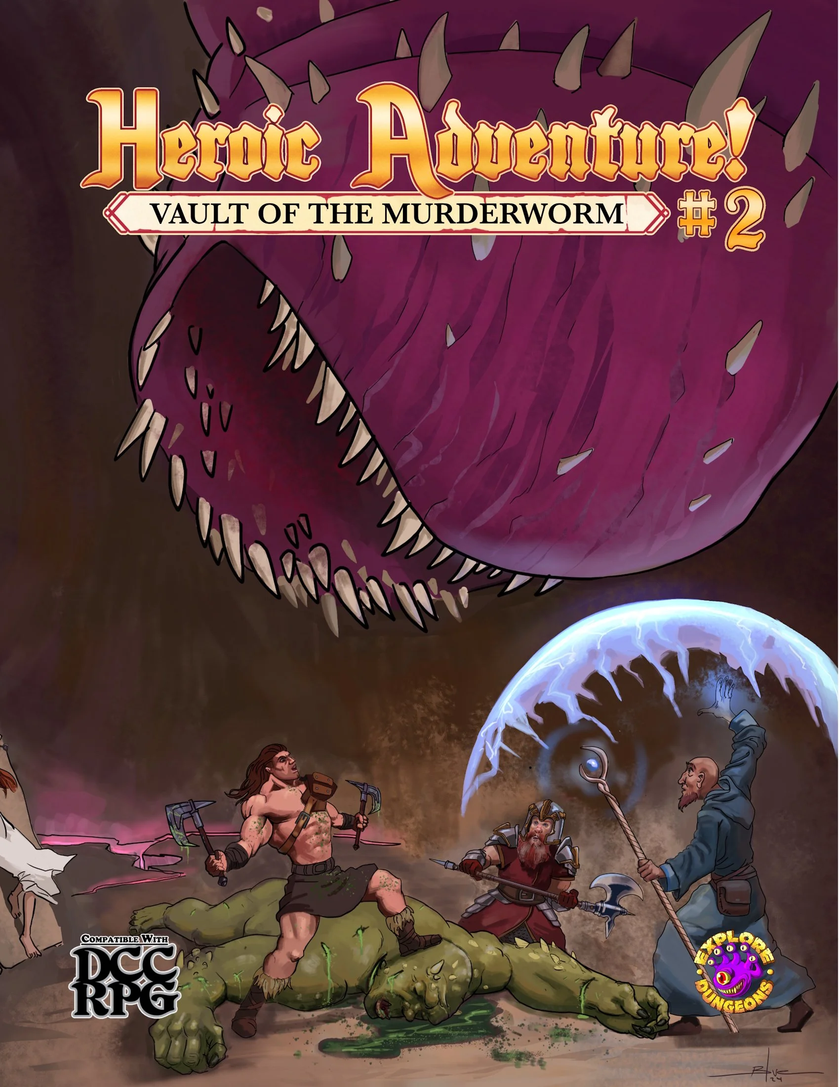 Heroic Adventure! #2 - Vault of the Murderworm (PDF)