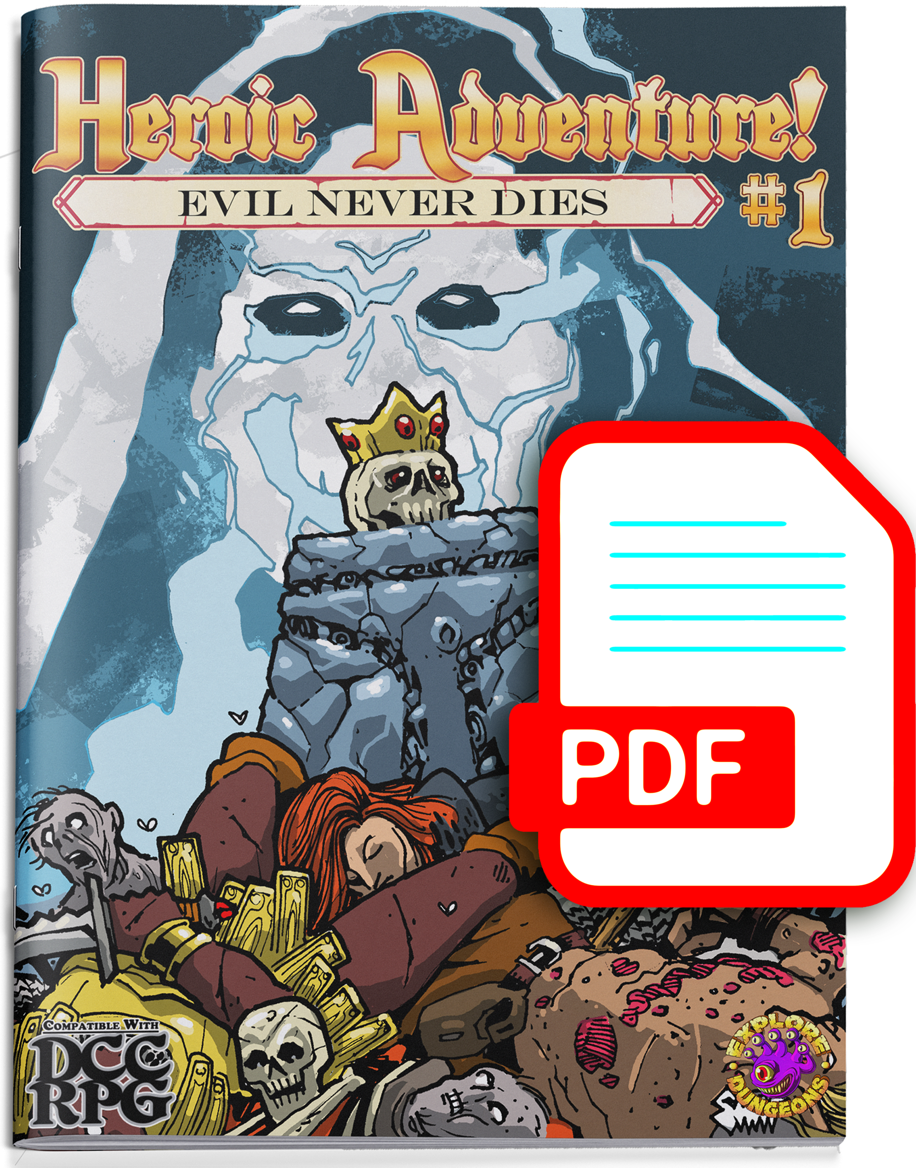 Heroic Adventure! #1 - Evil Never Dies (PDF)