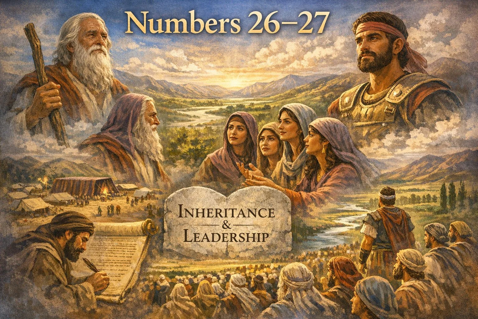 Numbers Chapters 26-27