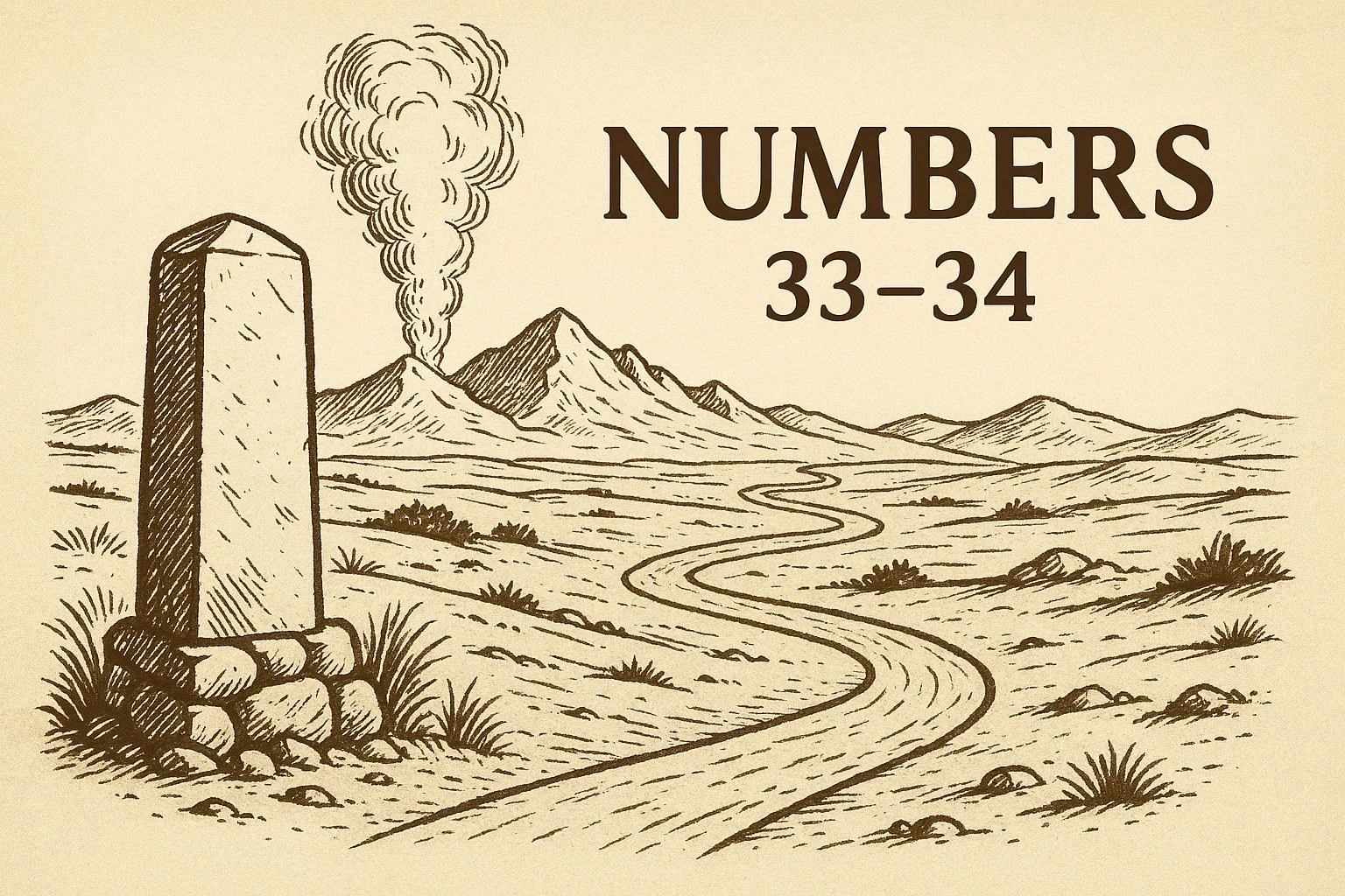 Numbers Chapter 33 -34