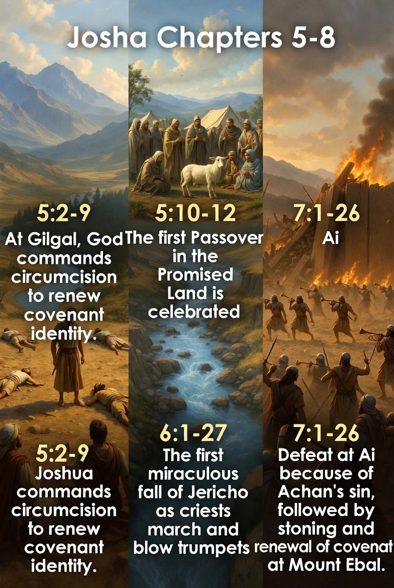 Joshua Chapters 5