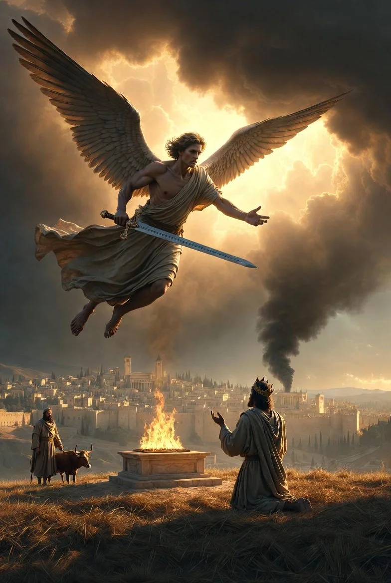 2 Samuel Chapter 24, 1 Chronicles 21-22 and Psalm 30