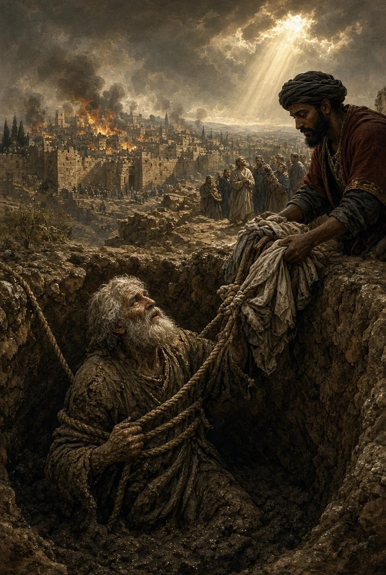 Jeremiah Chapters 38-40, Psalm 74 &amp; 79