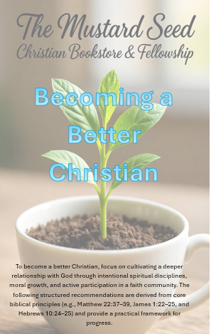 Becoming A Better Christian