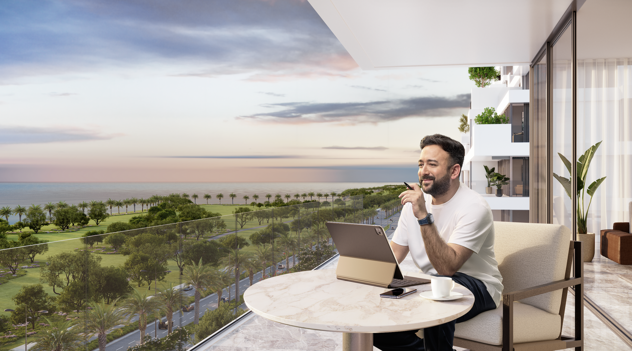 Collaboration between the National Housing Company NHC , the charismatic Yasir Alsaggaf, and acclaimed photographer Jon Enoch