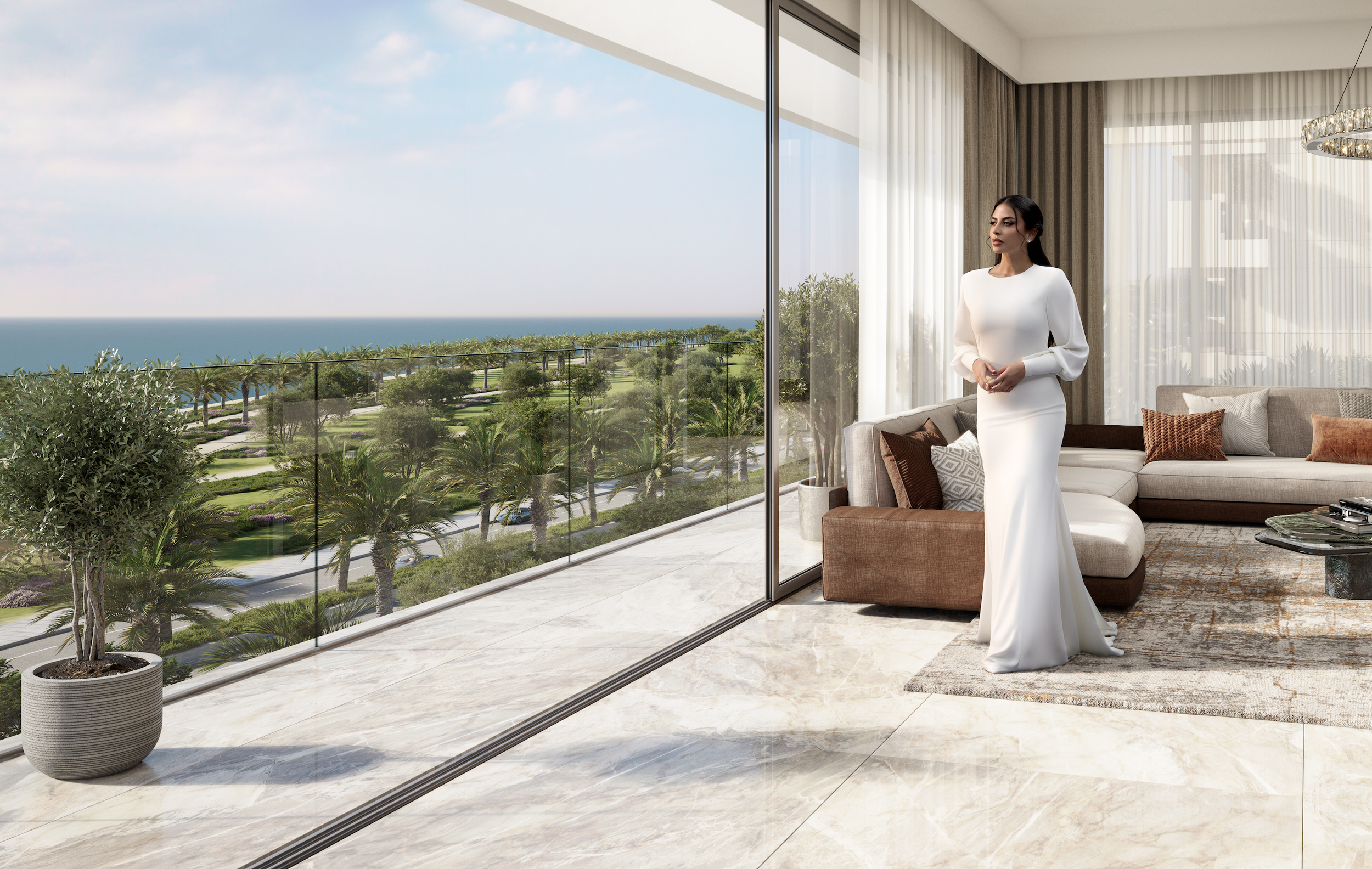 Campaign for NHC represents a sophisticated fusion of high-fashion photography with the photographer Jon Enoch featuring the renowned Lama Al-Akeel