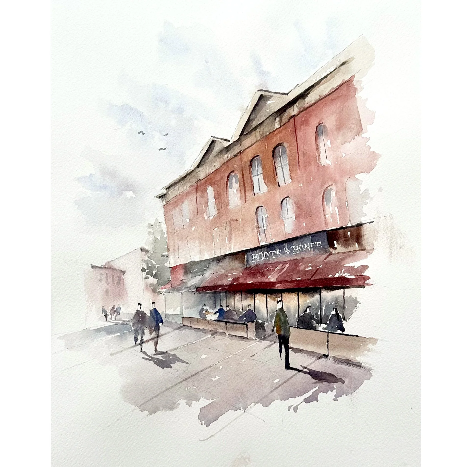 Boots & Bones - SOLD