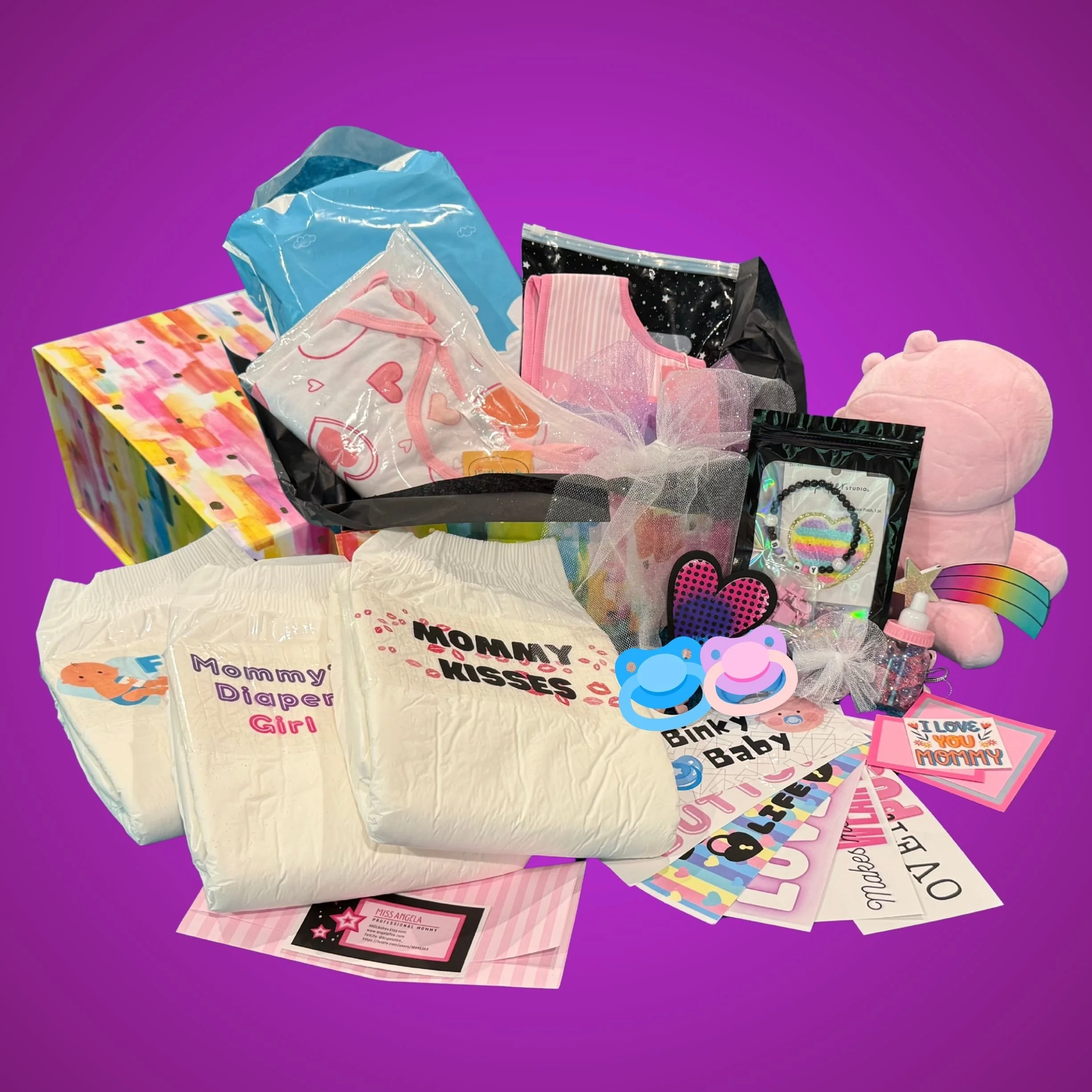 Custom ABDL Gift Box - Medium Large or XL - Customized just for you! - Fast, DISCREET Shipping!