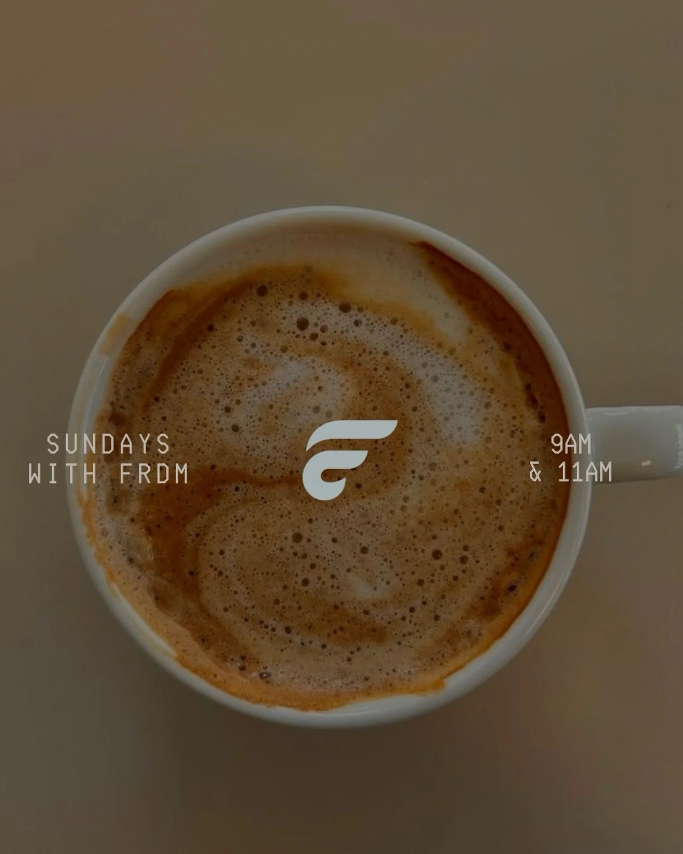 Bring your Bible, we got the coffee! See you on SUNDAY!

[Authentic worship. Intentional word. Real people.]