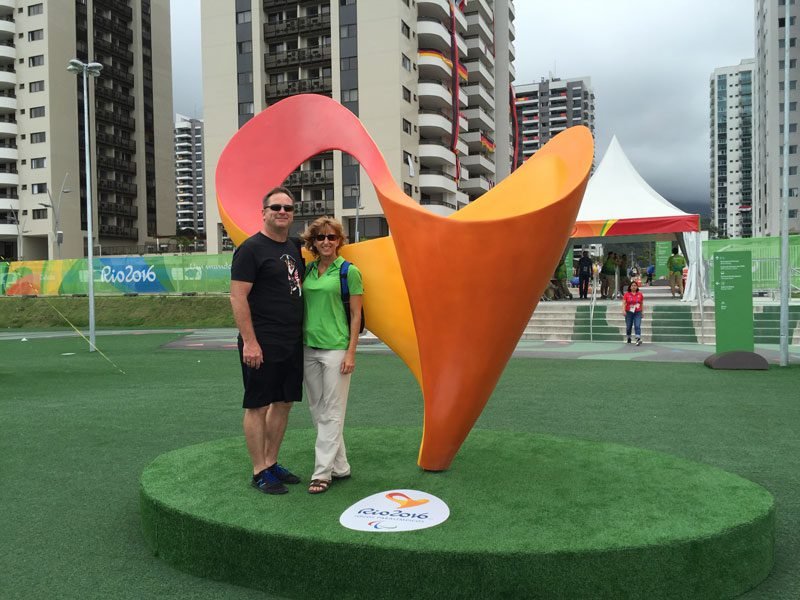 We toured Paralympic Village and Ottobock on Saturday, Sept 10