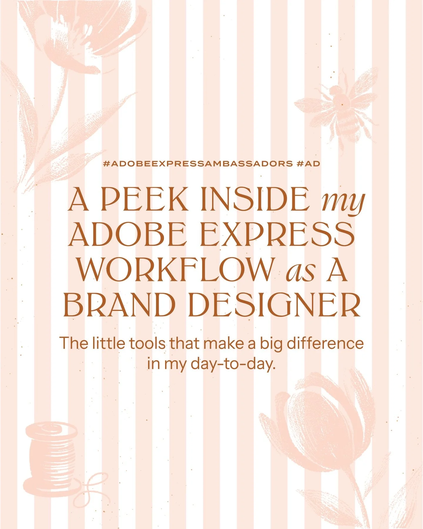 When I can reduce the amount of tabs on my screen, it helps to reduce the amount of tabs open in my brain, too. 🫣🫠🥴

Adobe Express has become one of favorite go-to platforms for streamlining my day-to-day. From keeping brand assets consistent with