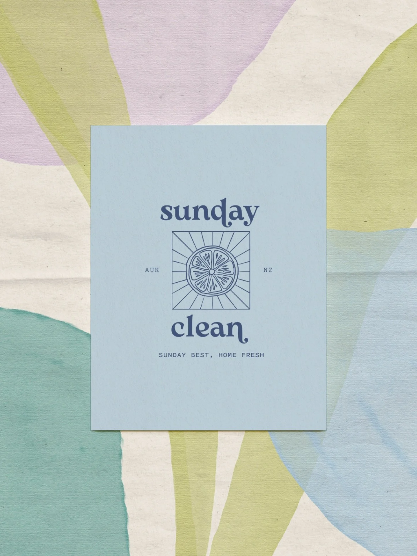 Another look at the fresh, fun, and joyful brand identity for Sunday Clean 🧼🍋🫧🧽🧹🧺

#brandidentitydesign 
#branddesign 
#visualidentitydesign 
#packagingdesign
#femininebranding
