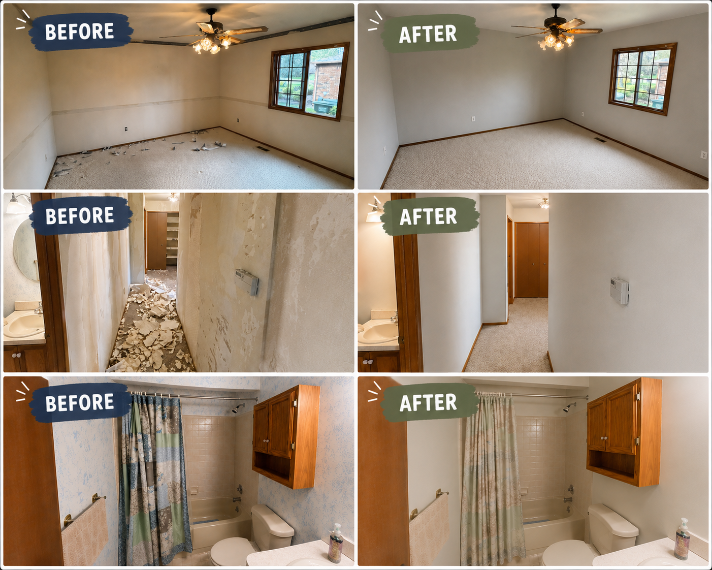 Rochester Hills Wallpaper Removal