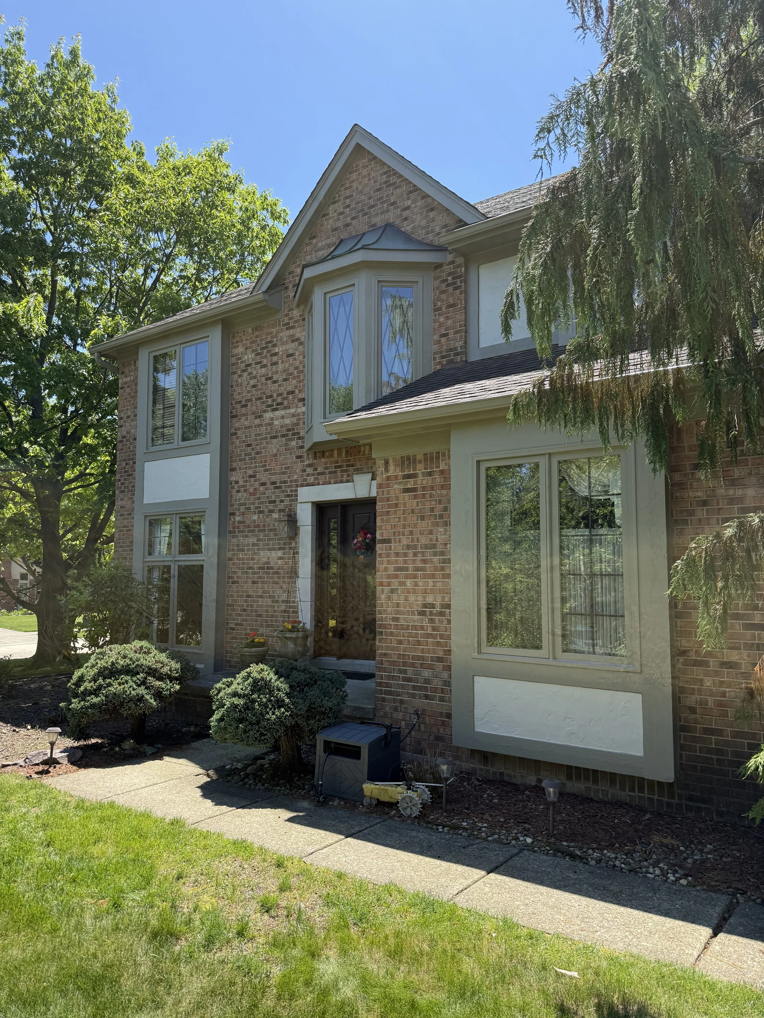 Exterior painting in shelby township MI