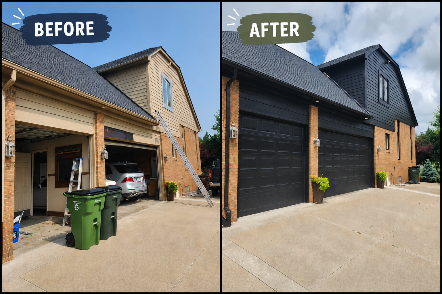 Macomb Township Exterior Painting