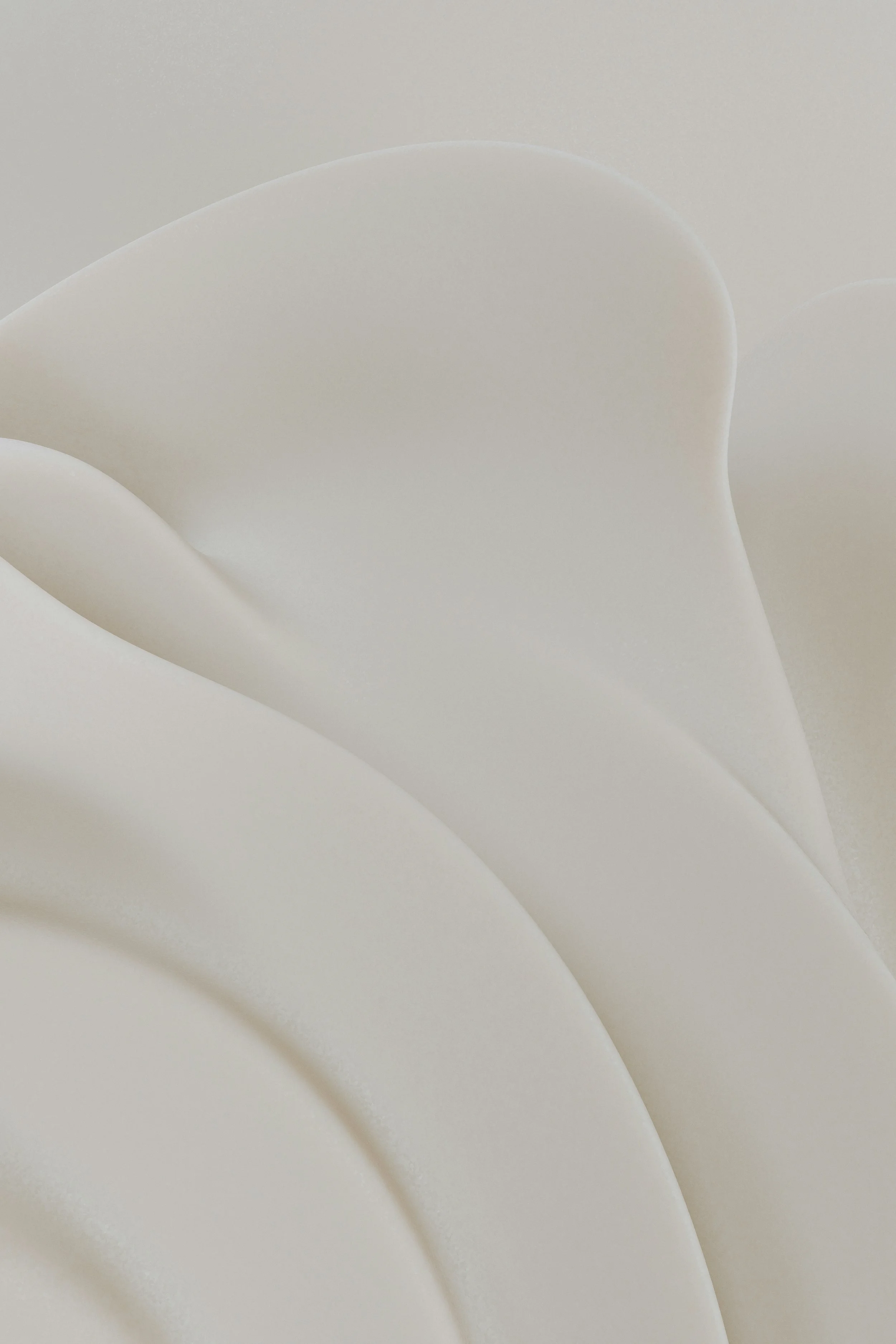 Simple white 3D swirl texture