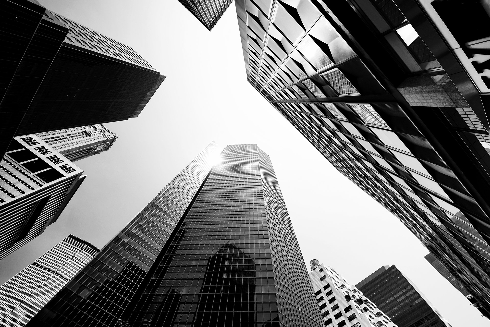 City high-rise office buildings