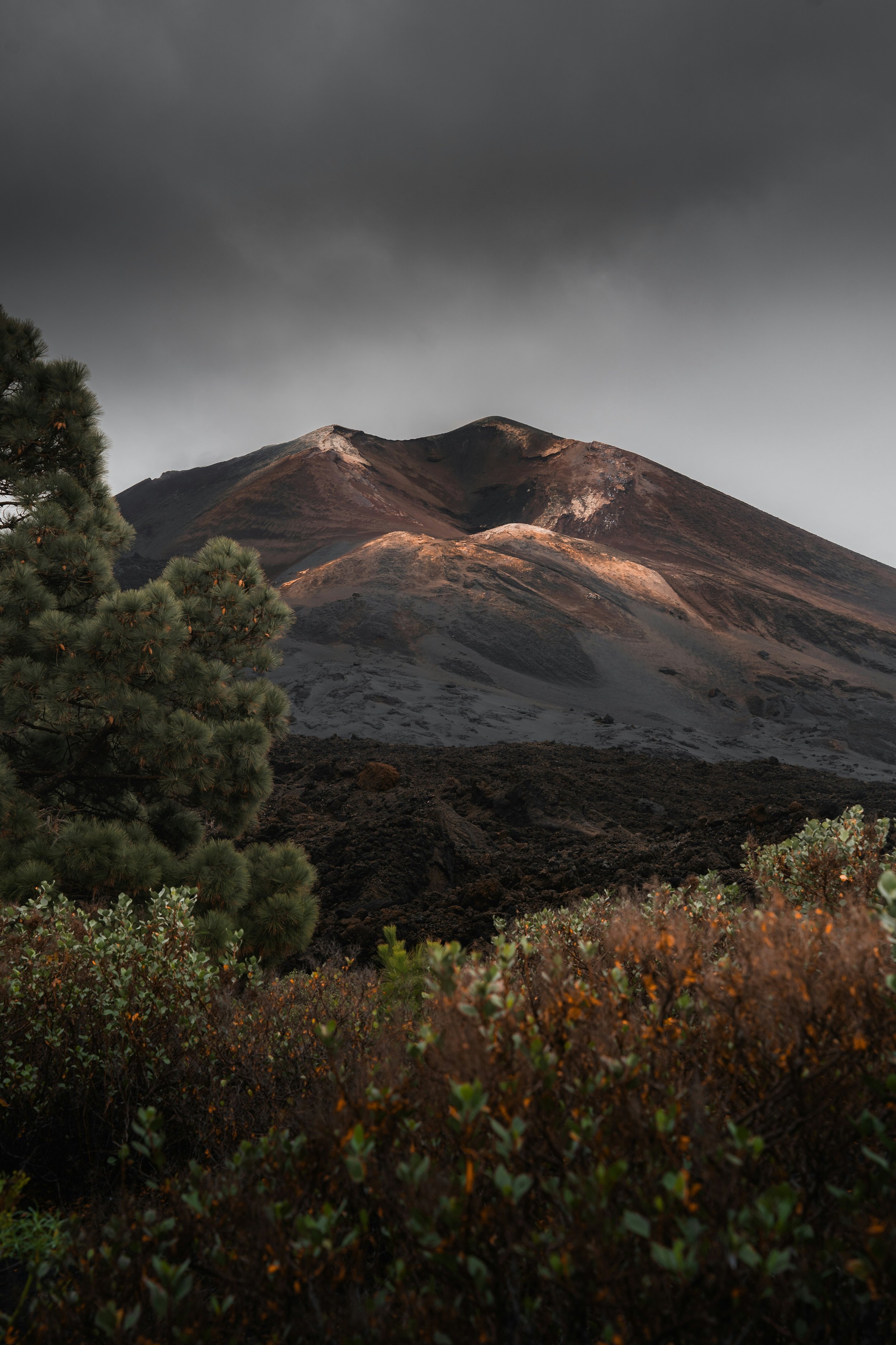 Mountain View with nice sunlight