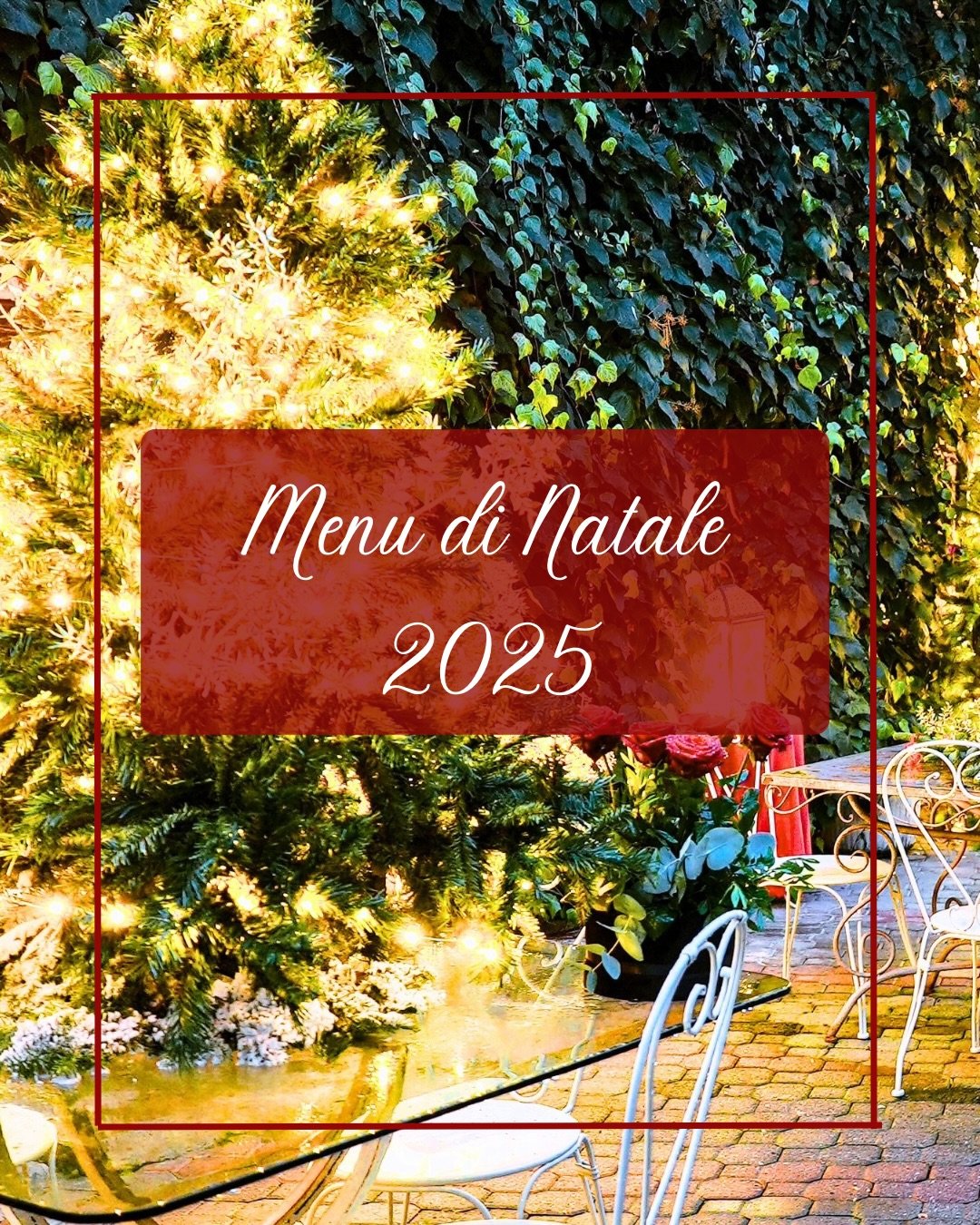 🎄Vi presentiamo
il Menu del pranzo di Natale 2025🎄
La cena della Vigilia menu alla carta 

📝Per prenotazioni contatti in bio 

Per Santi Stefano saremo chiusi