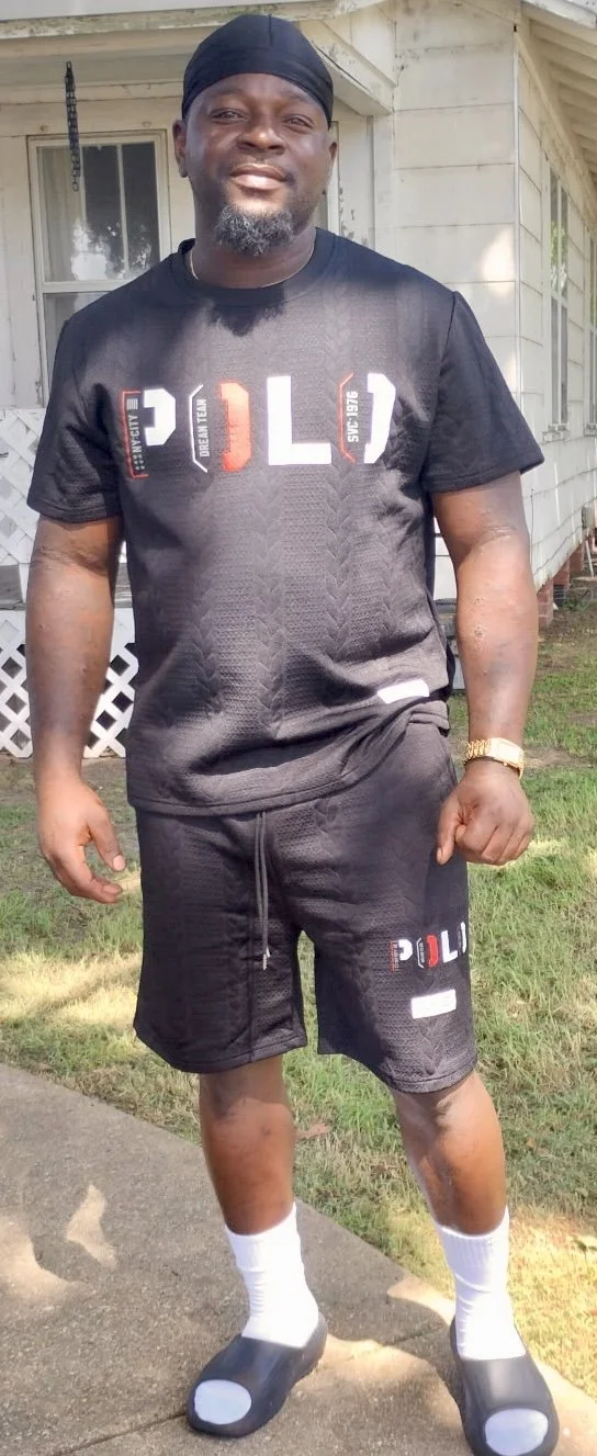 Men's Polo Shorts Set