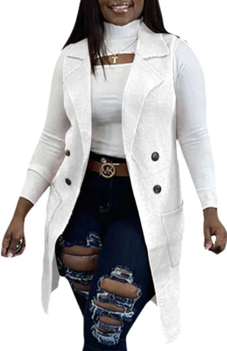 woman's stylish vest jacket