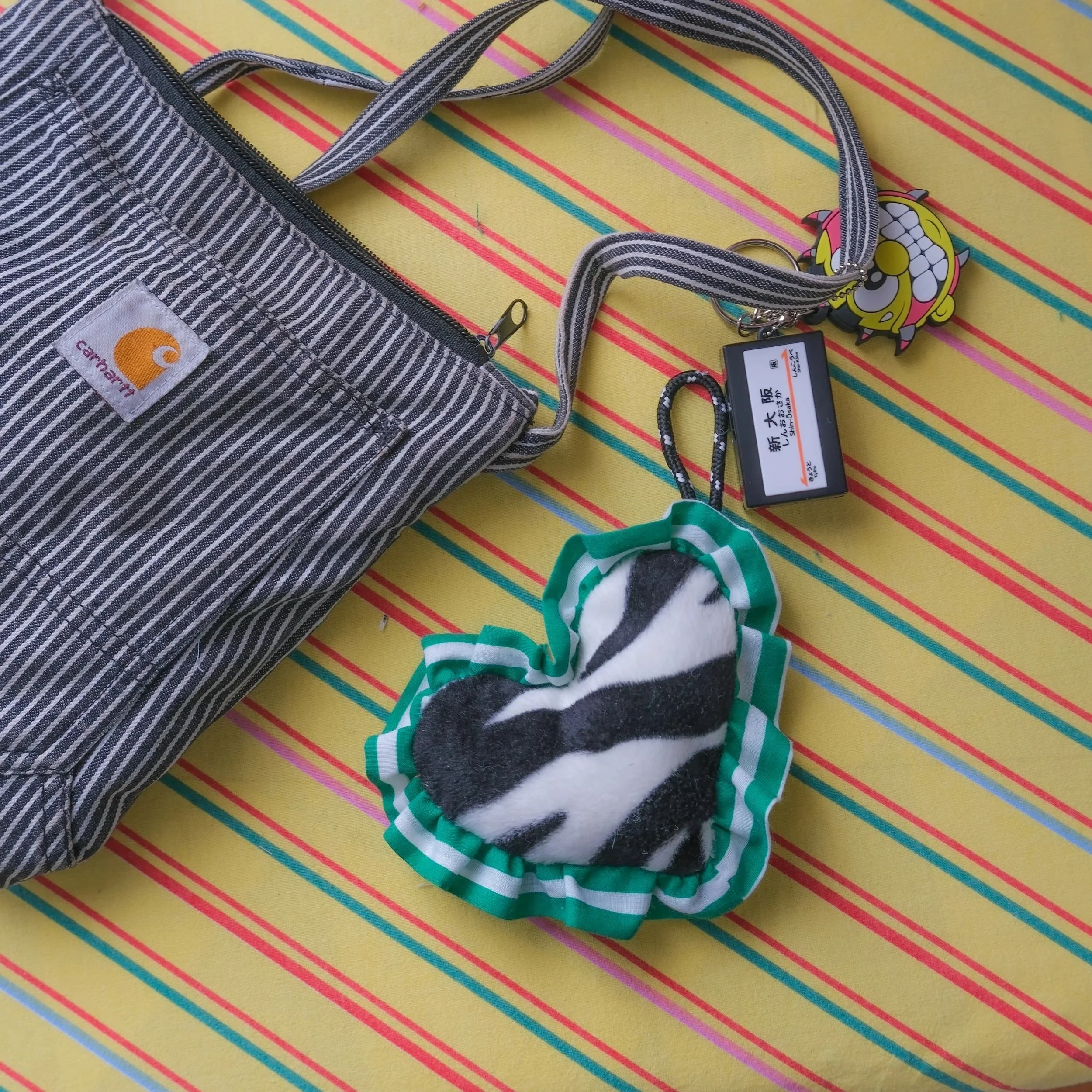 GRATUIT - gabarit porte clé coeur 💛