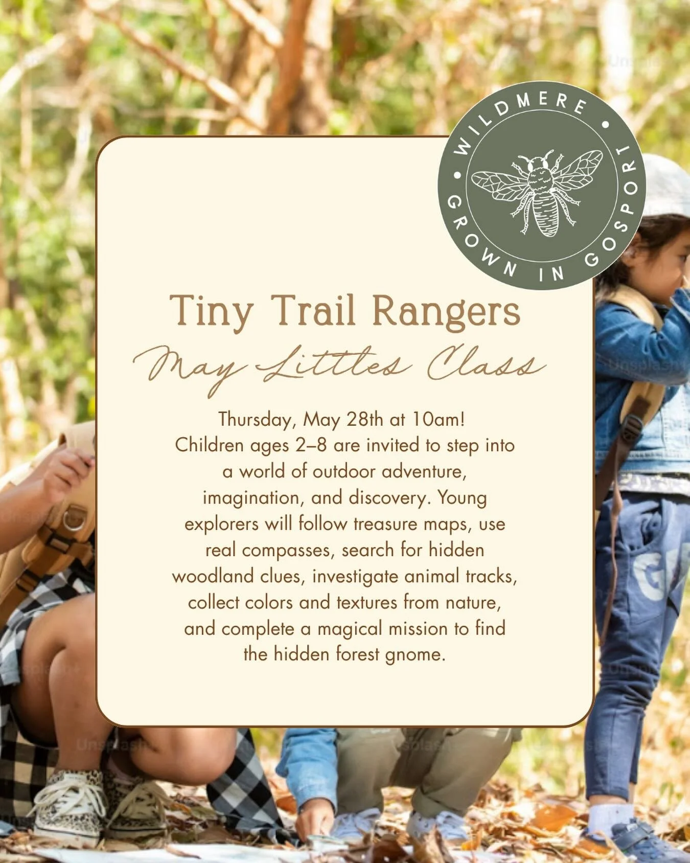 Join us on the farm for our May Littles Class! Open to kiddos 2-8 years old, with younger siblings welcome to tag along. Thursday, May 28th! (Logo by @simplysophiedesigns)
