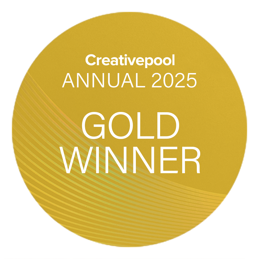Creativepool Gold Winner Badge
