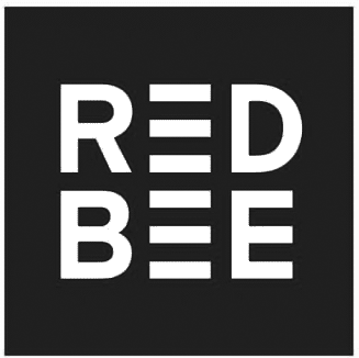 Logo for RED BEE.