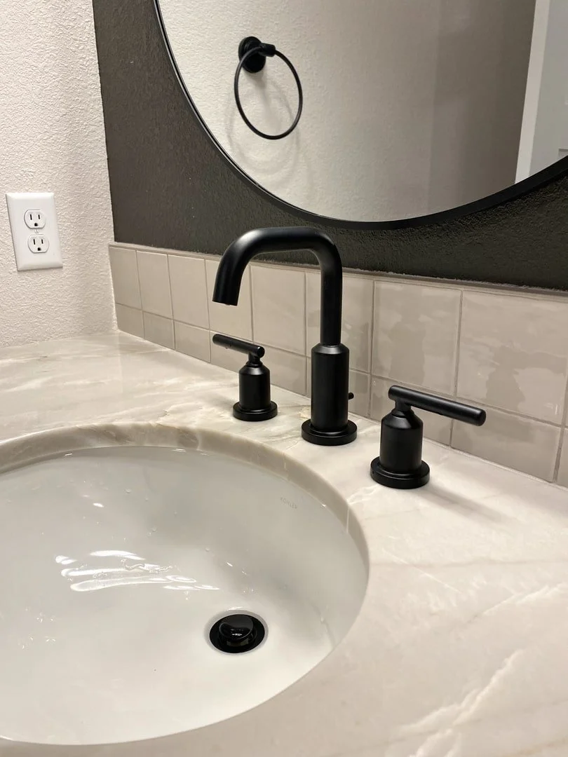 bathroom sink remodel
