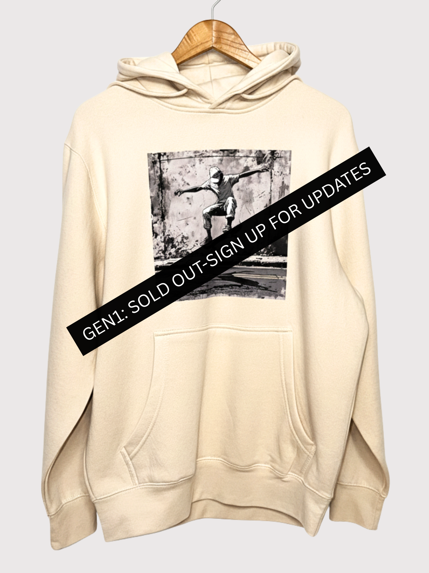 Street Level Freedom Skateboarder Hoodie
