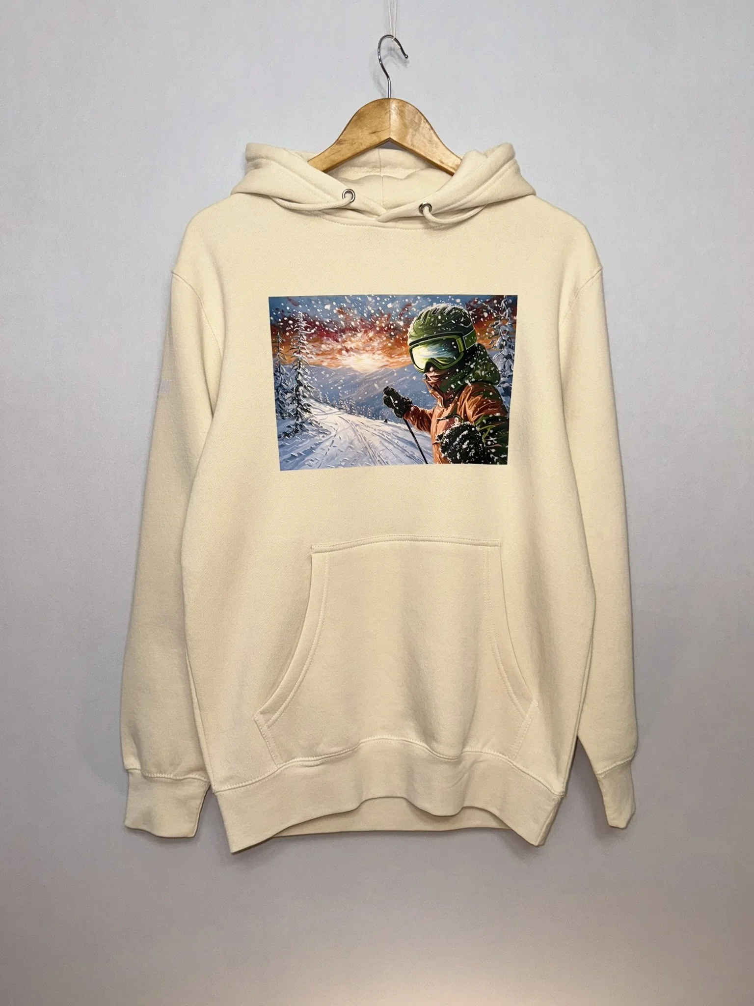 Morning Powder Skier