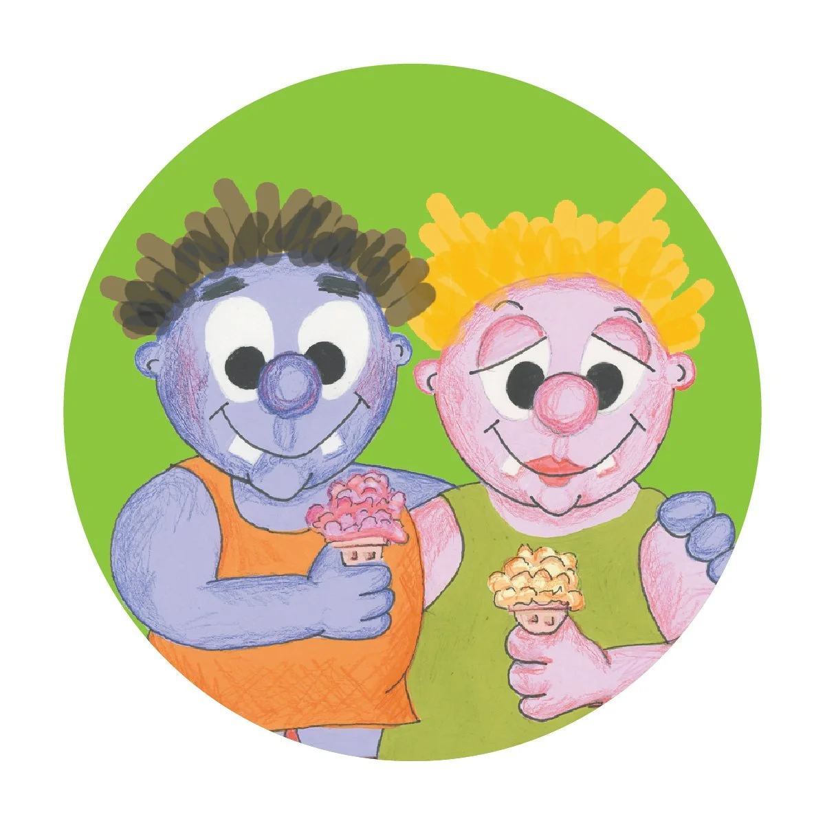 Dribblet & Droplet the Troll Twins