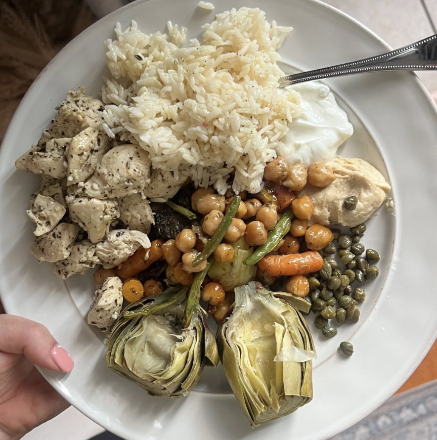 Mediterranean Chicken &amp; Chickpea Bowl