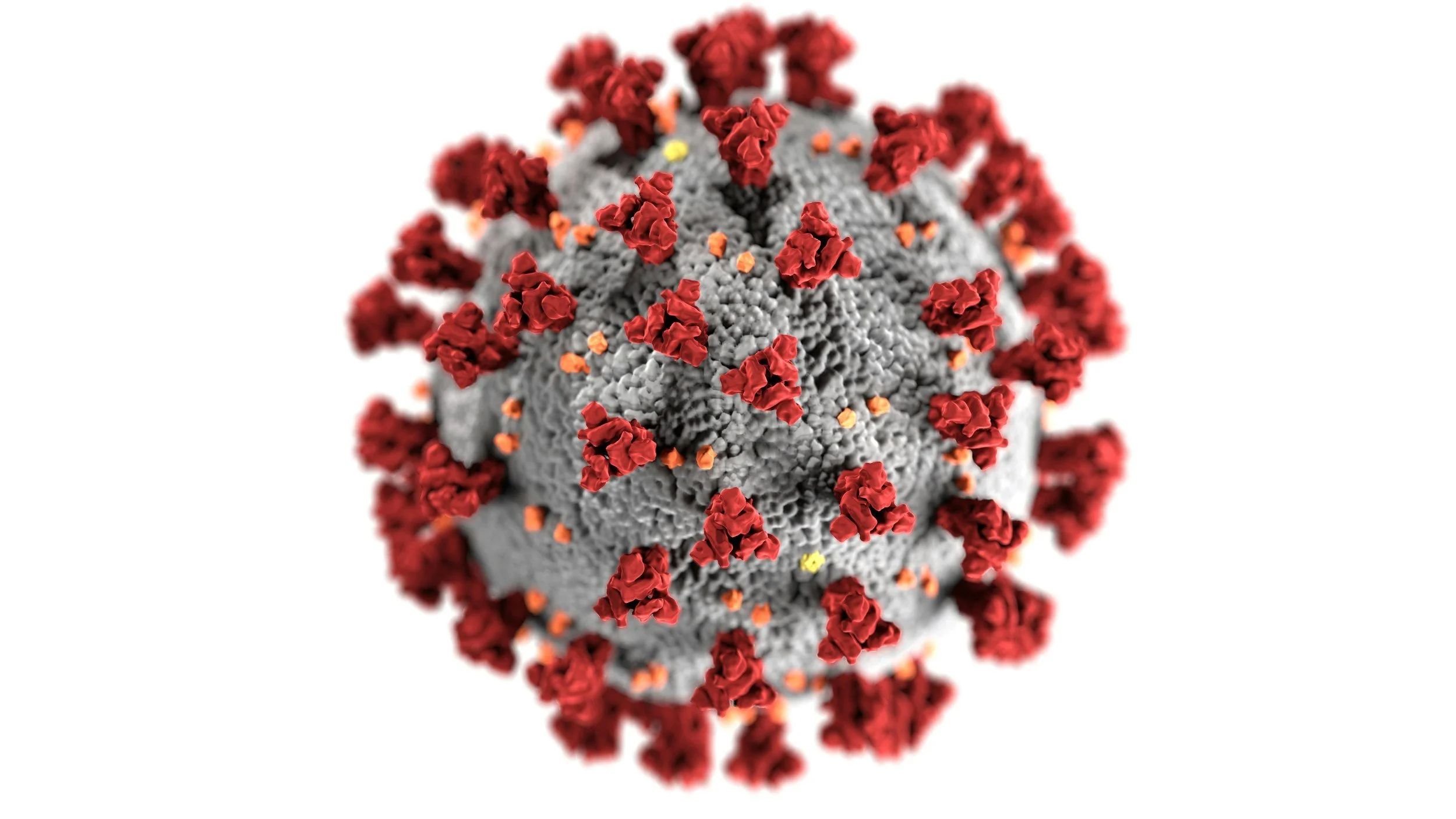Illustration representing infection control and viral contamination