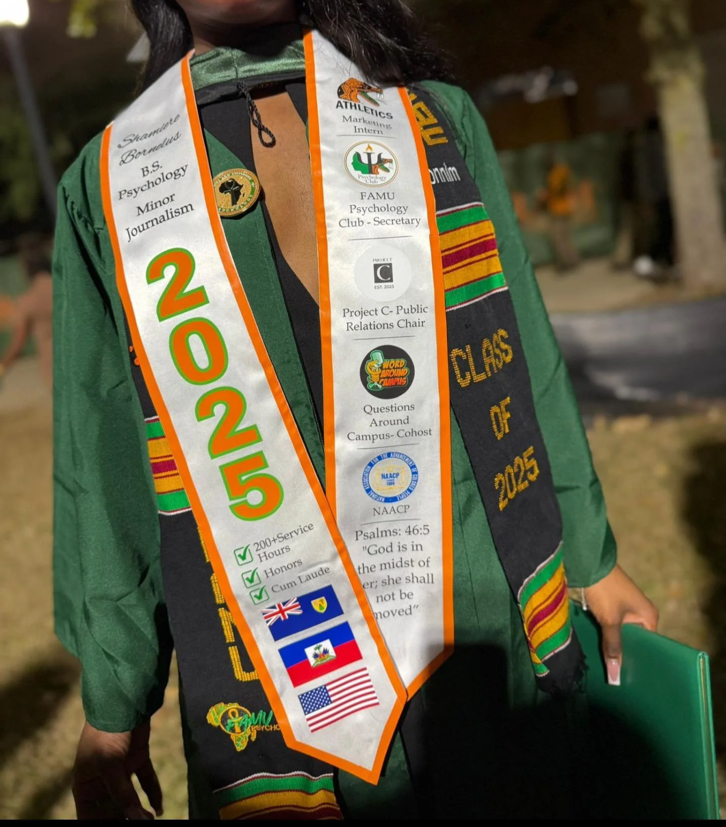 Customizable Graduation Stole